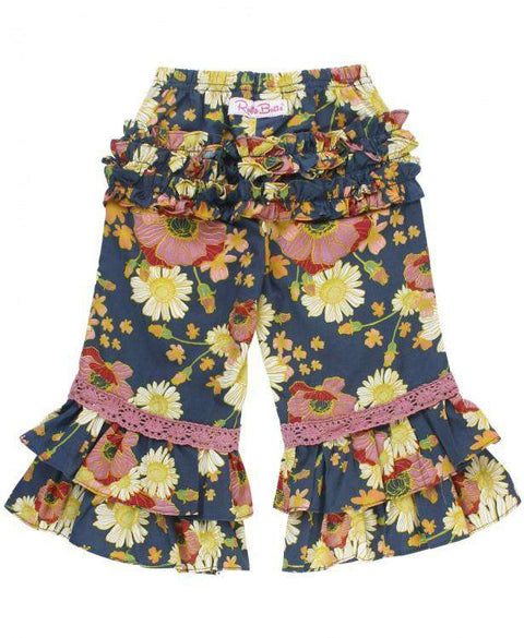 RuffleButts ~ Blossom Bliss Ruffle Pants Clothing RuffleButts   