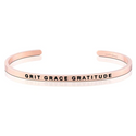 MantraBand | Grit, Grace, Gratitude Jewelry MantraBand Rose Gold  