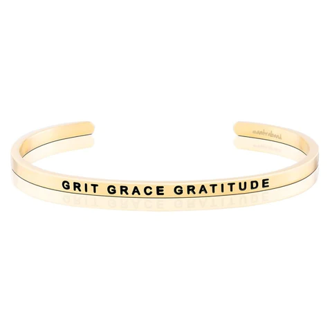 MantraBand | Grit, Grace, Gratitude Jewelry MantraBand Gold  