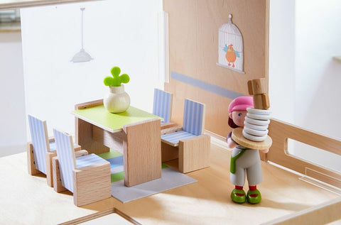 Haba ~ Dollhouse Furniture Dining Room Toys Haba   