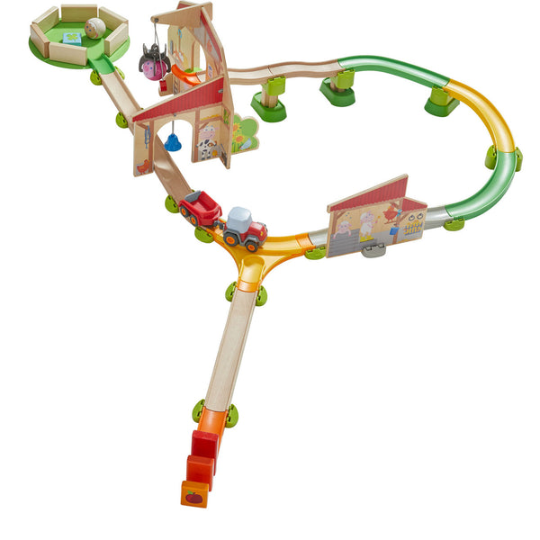 Haba - Kullerbu Farmyard Play Track Starter Set with Sound Toys HABA   