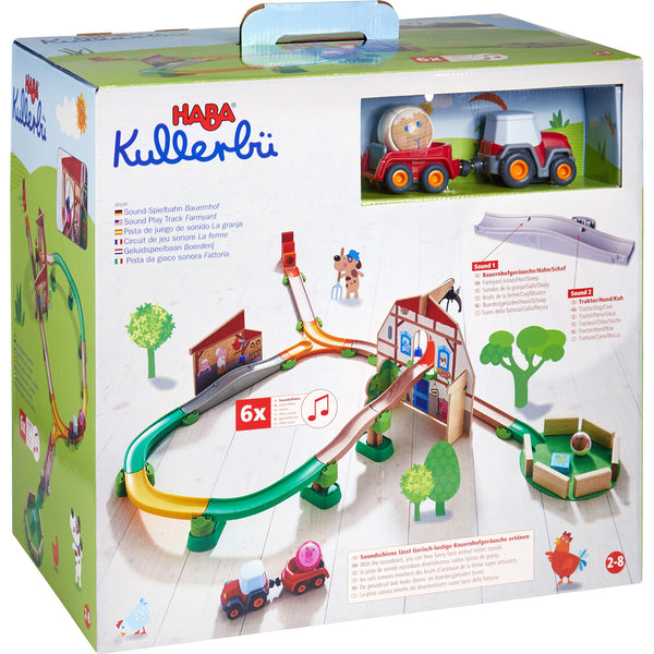 Haba - Kullerbu Farmyard Play Track Starter Set with Sound Toys HABA   