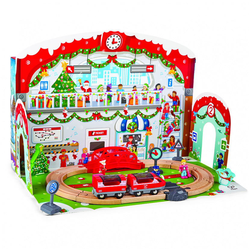 Hape Railway Advent Calendar Limited Edition Mom #39 s Milk Boutique Hape Railway Advent Calendar Limited Edition Mom #39 s Milk Boutique