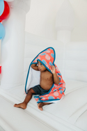 Copper Pearl | Muslin Hooded Towel ~ Spangled BathTime Copper Pearl   