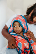 Copper Pearl | Muslin Hooded Towel ~ Spangled BathTime Copper Pearl   