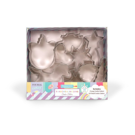 Handstand Kitchen | Rainbows & Unicorns Cookie Cutter 10 Piece Boxed Set Home Handstand Kitchen   