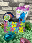 Select your Gift Wrapping (all items will be wrapped together unless multiple paper selected) BabyGear Gift Wizard Small Multi Colored Bunny Box W/ Green Grass (toys not included)  