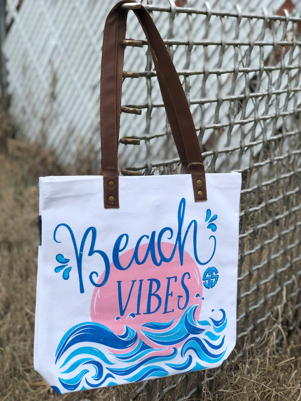 Simply Southern | Tote Bag ~ Beach Vibes  Simply Southern   