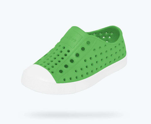 Native Shoes | Jefferson Child Grasshopper Green/Shell White Shoes Native Shoes   