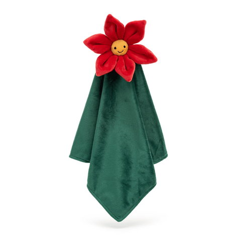 Jellycat Amuseable Baby ~ Fleury Poinsetta Soother Toys jellycat   