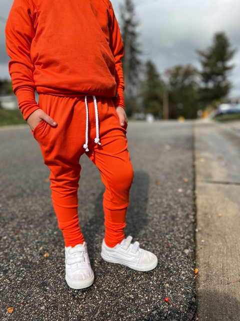 Bumblito Jogger Pants ~ Orange Clothing Bumblito   
