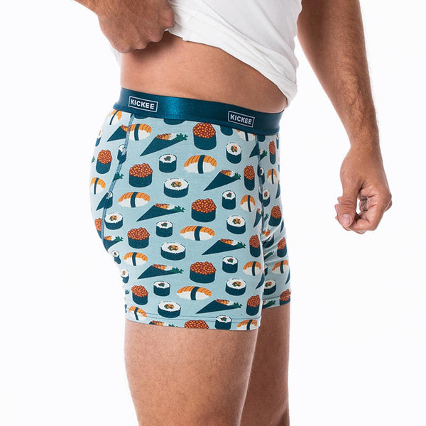Kickee Pants Print Men's Boxer Brief | Jade Sushi Clothing Kickee Pants   