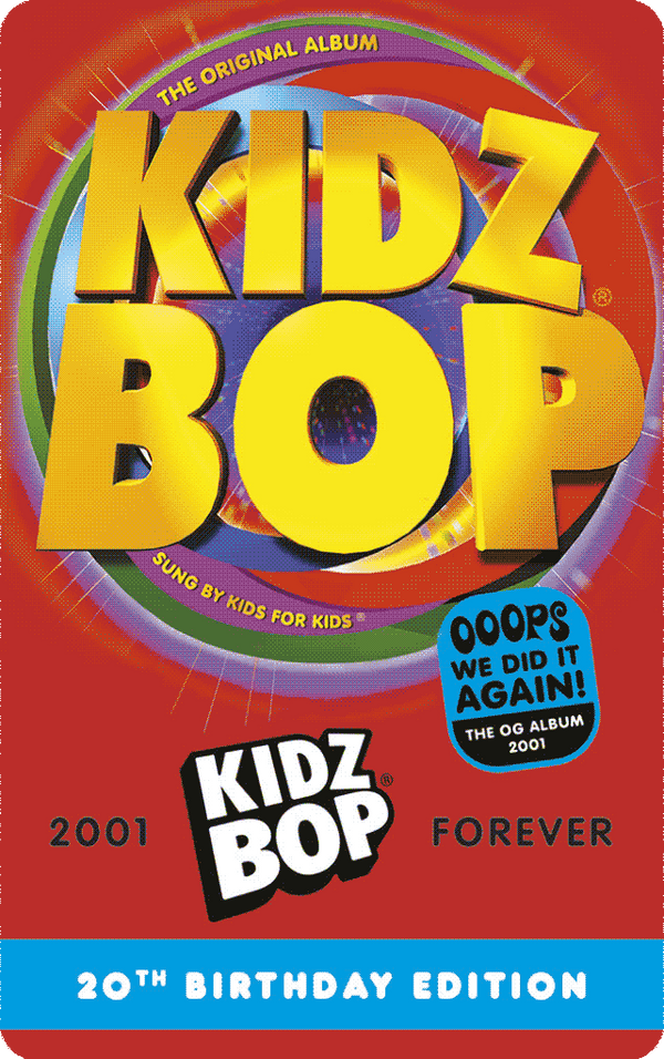 Yoto Single Card ~ Kidz Bop 1 (20th Birthday Edition) Toys Yoto   