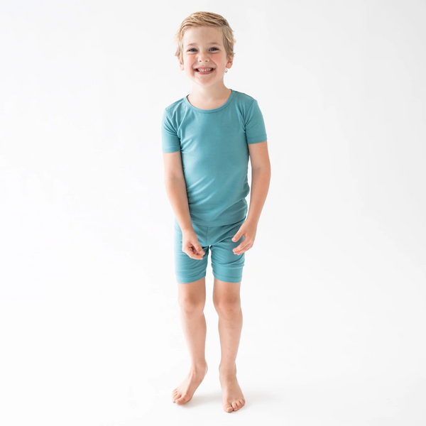 Kyte Baby - Solid Short Sleeve Toddler Pajama Set - Cove Clothing Kyte Baby Clothing   