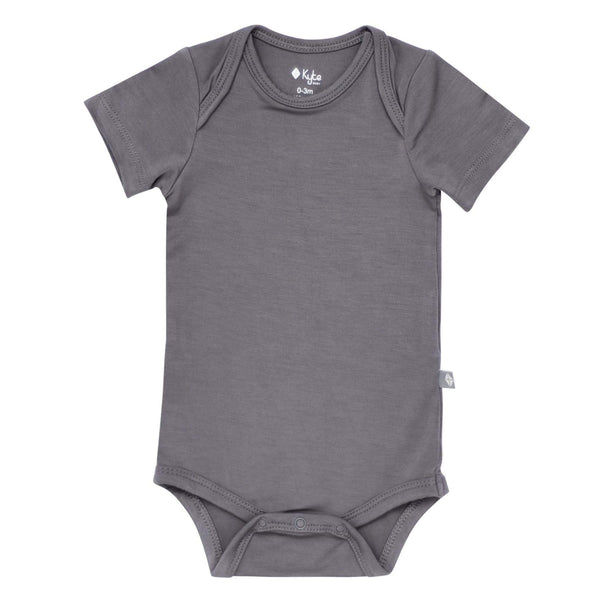 Kyte Baby - Bodysuit in Charcoal Clothing Kyte Baby Clothing   