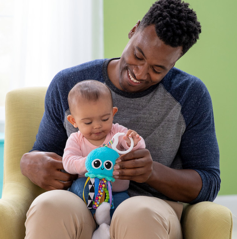 Lamaze | Mini Clip & Go Sprinkle the Jellyfish Toys Lamaze Toys   