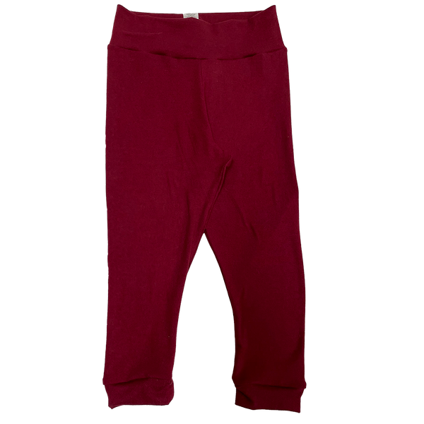 Bumblito Leggings ~ Burgundy Clothing Bumblito   