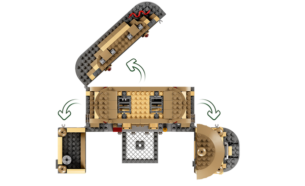 Lego  | Boba Fett's Throne Room Toys Lego   