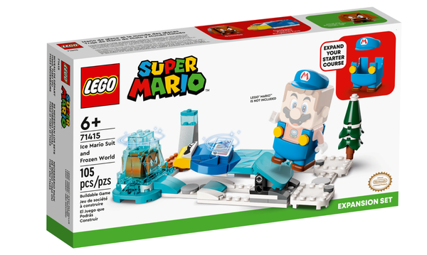 Lego | Super Mario Ice Mario Suit and Frozen World Expansion Set Toys Lego   