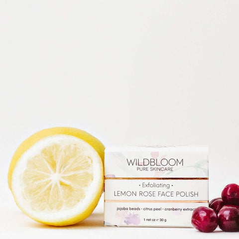 WildBloom Skincare - Lemon Rose Face Polish SkinCare WildBloom Skincare   