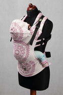 Lenny Lamb Ergonomic Carrier | Sandy Shells BabyCarriers Lenny Lamb Baby - White  