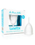 Lunette Menstrual Cup ~ Clear PersonalCare Lunette Menstrual Cups Size 1  