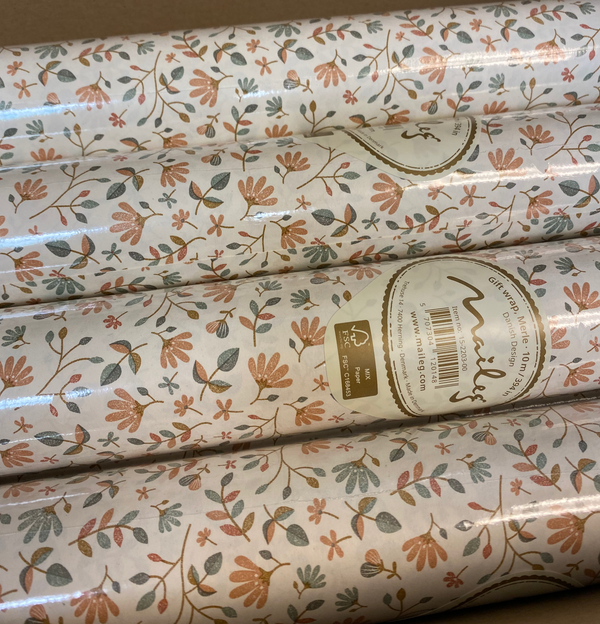 Maileg | Gift Wrap ~ Merle, 10m Roll Toys Maileg   