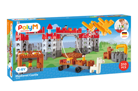 Hape | Poly M Build & Play ~ Medieval Castle Toys Hape Toys   