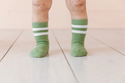 Little Stocking Co  | Midi Socks 3 Pack ~ Garden Striped Clothing Little Stocking Co   