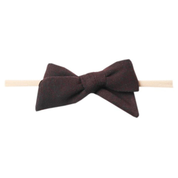 Copper Pearl Classic Nylon Bow ~ Moose Baby Copper Pearl   