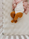 Little Stocking Co  | Cable Knit Tights ~ Mustard Clothing Little Stocking Co   