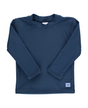 RuggedButts | Long Sleeve Rash Guard ~ Navy Clothing RuggedButts 12-18m  