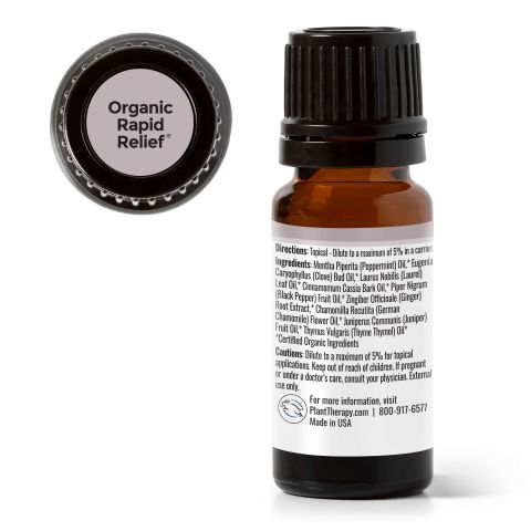 Plant Therapy | Oragnic Essential Oil ~ Rapid Relief 10 ml EssentialOils Plant Therapy   