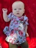 Bumblito Peplum Top w/ Flutter Sleeve ~ Moira Clothing Bumblito   