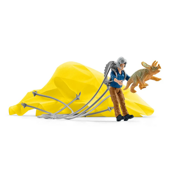 Schleich | Dinosaurs  ~ Parachute Rescue Toys Schleich   