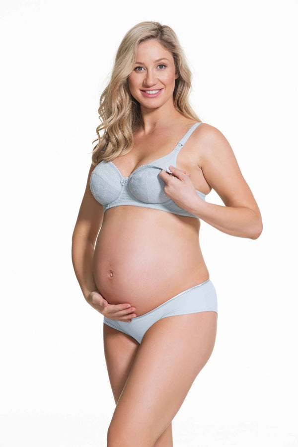 Cake Maternity Navy Blue Non-Wired Nursing Bra