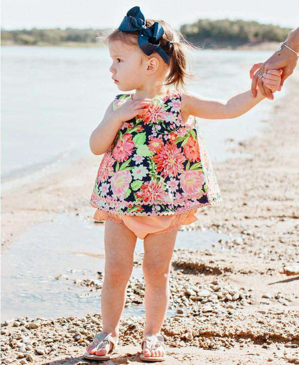 RuffleButts | Wave RuffleButt ~ Peach Clothing RuffleButts   