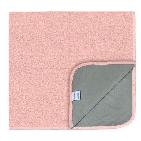 PEAPODMATS 3'×3' ~ Fuzzy Peach Pink Bedding PeapodMats   