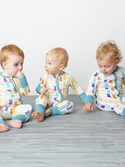 Emerson and Friends - Peeps Easter Bunny Bamboo Convertible Romper Sleeper Pajama Baby Clothing Emerson and Friends   
