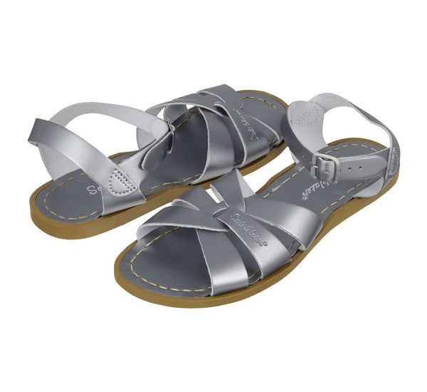 Salt Water Original Sandal | Pewter (women's) Shoes Salt Water Sandals by Hoy Shoes   