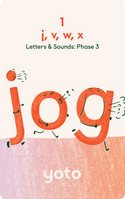 Yoto Card Packs ~ Phonics - Letters & Sounds: Phase 3 Toys Yoto   