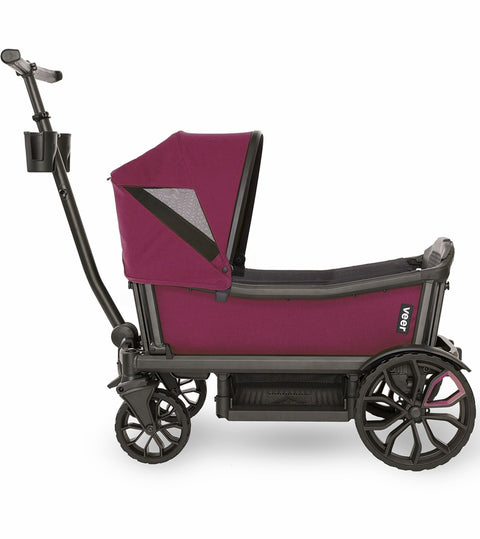 Veer ~ Custom Retracable Canopy BabyGear Veer Cruisers Pink Agate  
