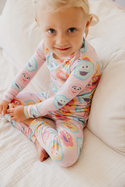 Copper Pearl x Sesame Street | 2 Piece Long Sleeve Pajama Set ~ Abby & Pals Clothing Copper Pearl   