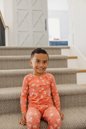 Copper Pearl x Sesame Street | 2 Piece Long Sleeve Pajama Set ~ Elmo Clothing Copper Pearl   