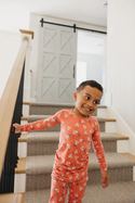 Copper Pearl x Sesame Street | 2 Piece Long Sleeve Pajama Set ~ Elmo Clothing Copper Pearl   