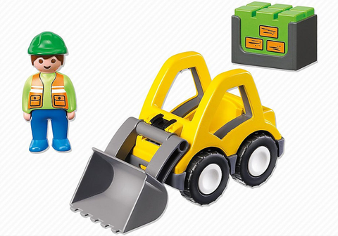 playmobil 1.2.3 Excavator Toys playmobil   