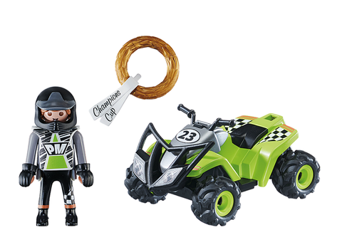 playmobil Racing Quad Toys playmobil   