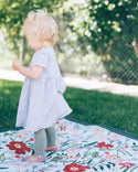 Little Unicorn | Outdoor Blanket ~ Primrose Patch 5' X 5'  Little Unicorn   