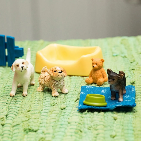 Schleich | Farm World ~ Puppy Pen Toys Schleich   