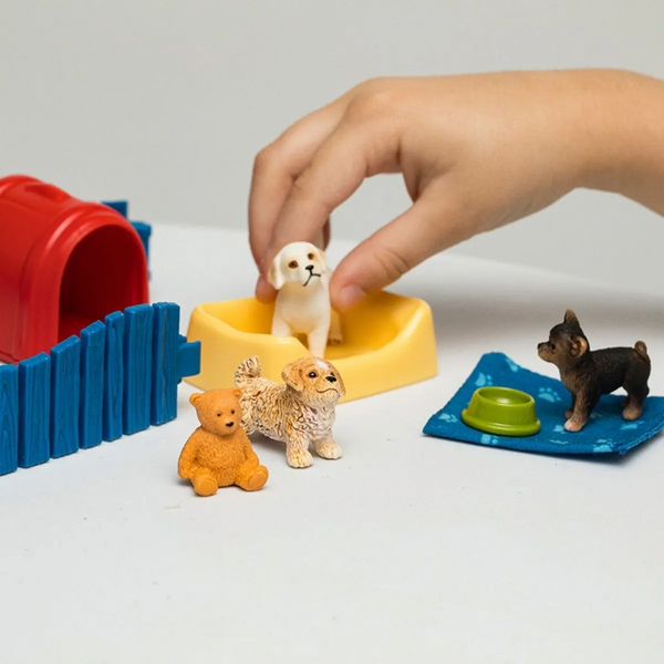 Schleich | Farm World ~ Puppy Pen Toys Schleich   
